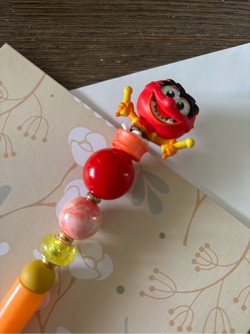 Disney Doorables: The Muppets: Animal handmade beaded pen